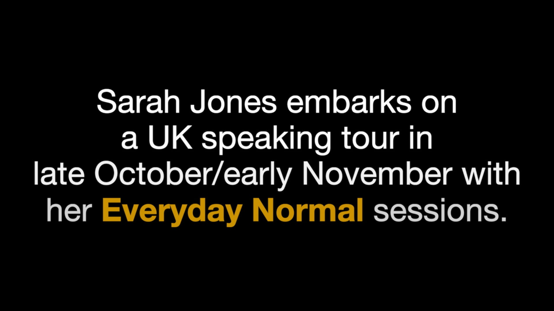 Everyday Normal Venues